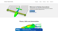 Desktop Screenshot of hanleyinnovations.com